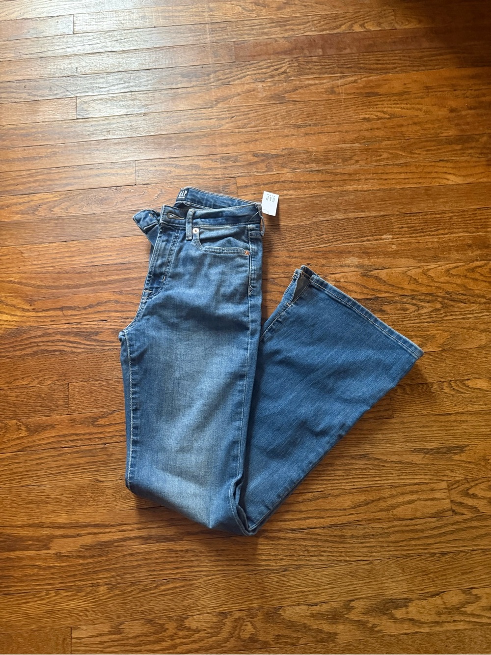 GAP kids HiRise 70s flare jeans size 14